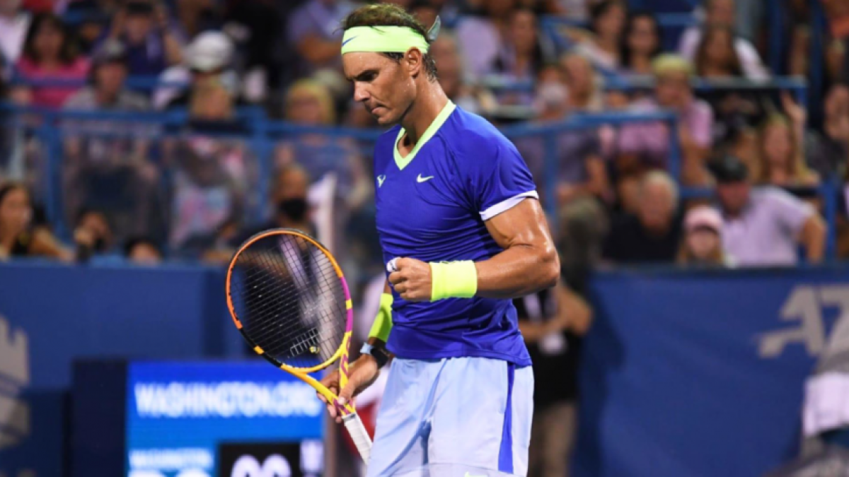 Rafa Nadal, a tercera ronda en Washington. Fuente: Getty
