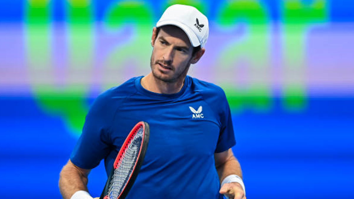 Andy Murray en Doha 2024. Foto: getty