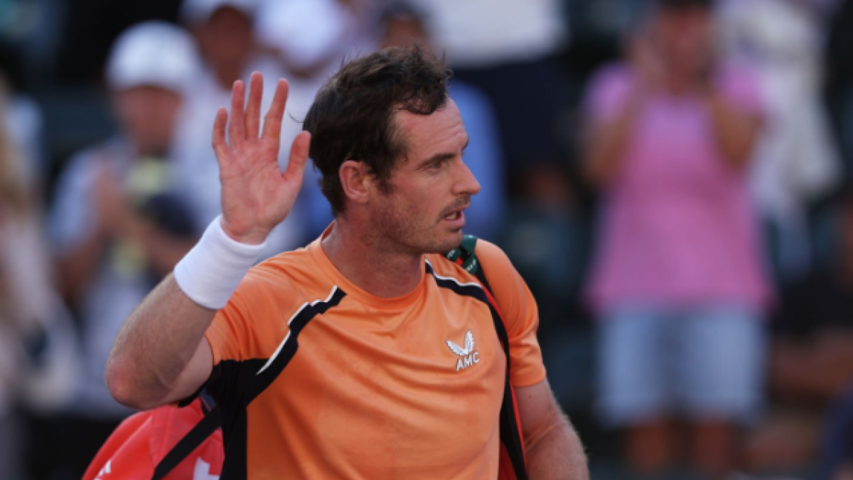Andy Murray confirma sus planes de retirada tras perder en Indian Wells 2024. Foto: Getty