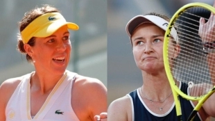 Anastasia Pavlyuchenkova y Barbora Krejcikova, análisis final Roland Garros 2021. Foto: gettyimages