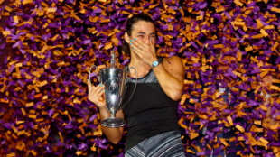 Caroline Garcia se proclama campeona de las WTA Finals 2022. Fuente: Getty