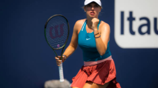 Linda Fruhvirtova, la sorpresa positiva en este Miami Open 2022. Foto: Getty