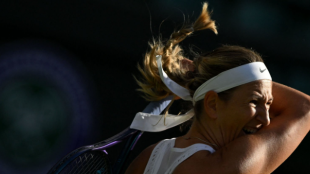 Victoria Azarenka en el pasado Wimbledon 2023. Foto: Getty