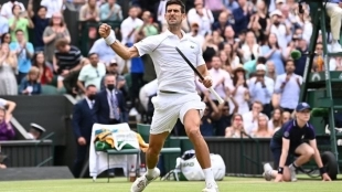 Djokovic quedó a un partido de su título 20 en Grand Slams. Foto: Wimbledon