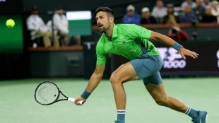 Novak Djokovic, maldición tenistas italianos. Foto: gettyimages