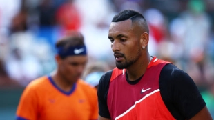 Kyrgios apoya a Medvedev en su crítica a Nadal: "A veces ha tardado un minuto y medio en empezar los puntos y nadie decía nada". Foto: Gettyimages