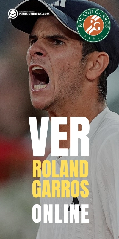 dónde ver online gratis roland garros