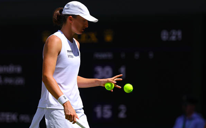 Las imágenes de Agnieszka Radwanska en su último Wimbledon. Fuente: Getty