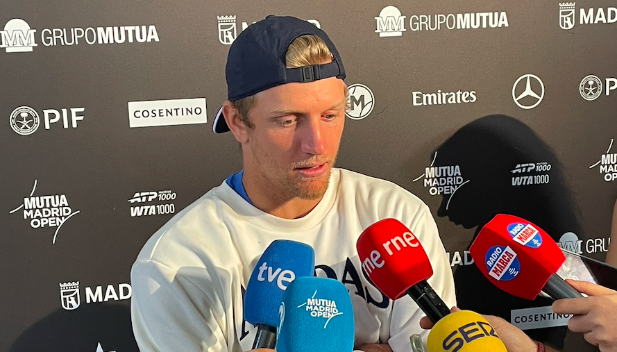 Alejandro Davidovich analiza la paliza recibida en Madrid ante Ruud