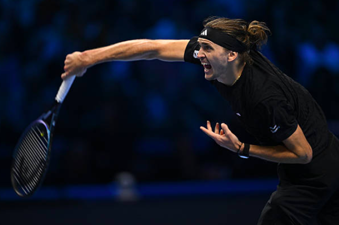 Alexander Zverev, eliminado en Turín. Fuente: Getty