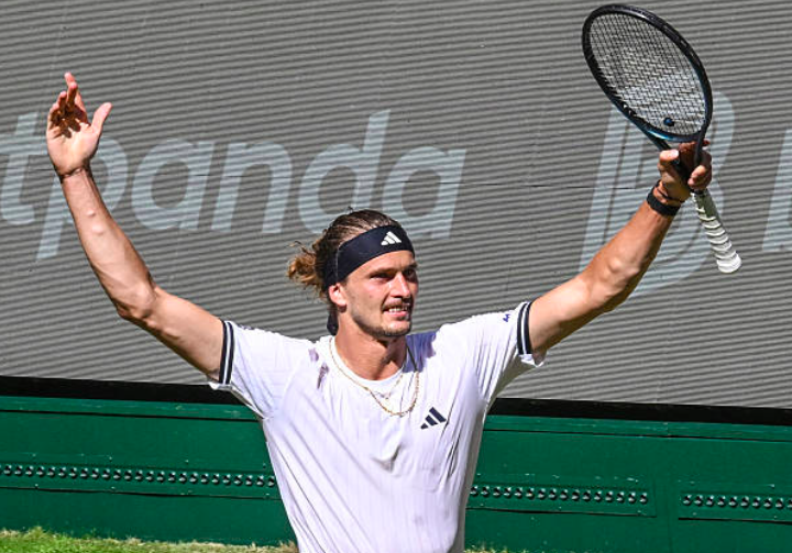 Alexander Zverev recita en Halle con su bestia negra en el circuit. Fuente: Getty