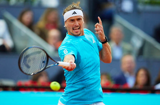 Alexander Zverev derrota a Cobolli en Madrid. Fuente: Getty