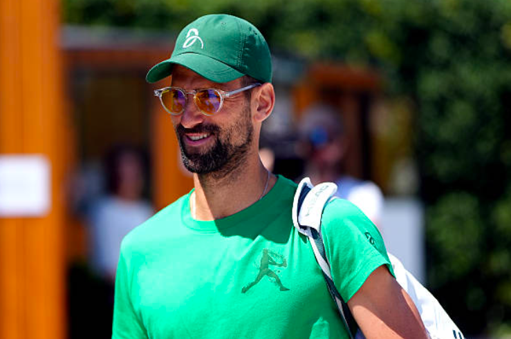 Andy Roddick, ex número uno, apuesta por Novak Djokovic de cara a Wimbledon 2026. Fuente: Getty