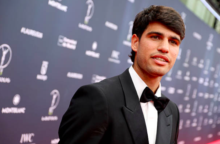 La teoría de Andy Roddick para explicar la lesión de Carlos Alcaraz. Fuente. Getty