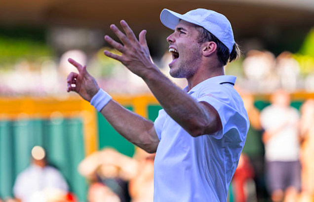 Arthur Fery sigue soñando despierto en Wimbledon. Fuente: Getty