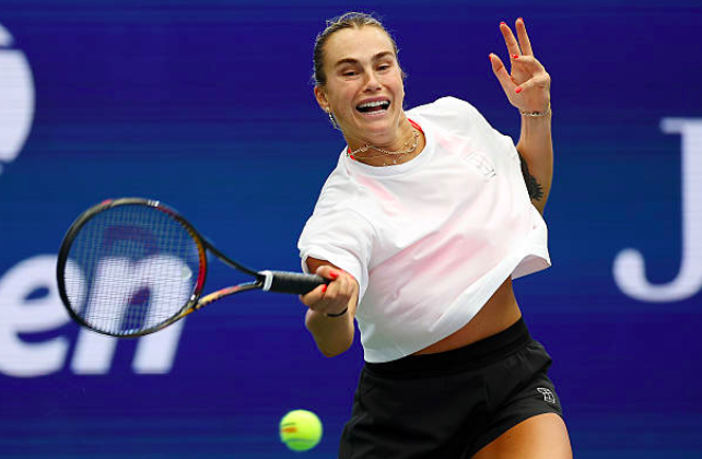 Aryna Sabalenka at the US Open 2025. Source: Getty