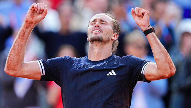 La curiosa petición de Boris Becker a Alexander Zverev tras ganar Roland Garros. Fuente: Getty