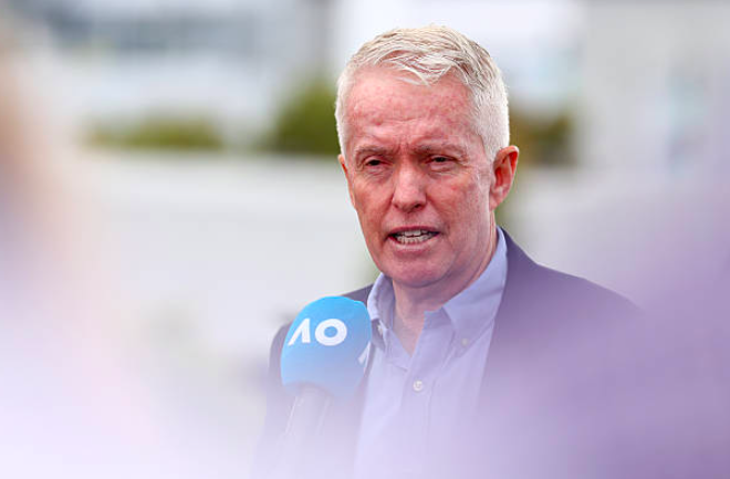Craig Tiley responde a las polémicas del Open de Australia 2026. Fuente: Getty