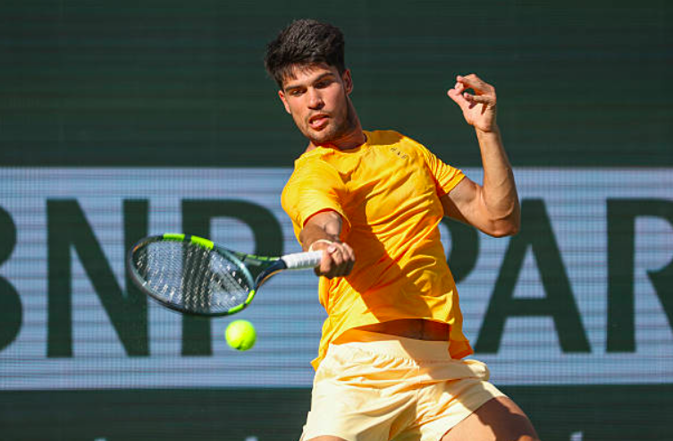 This is what Carlos Alcaraz said after being eliminated at Indian Wells 2026. Source: Getty