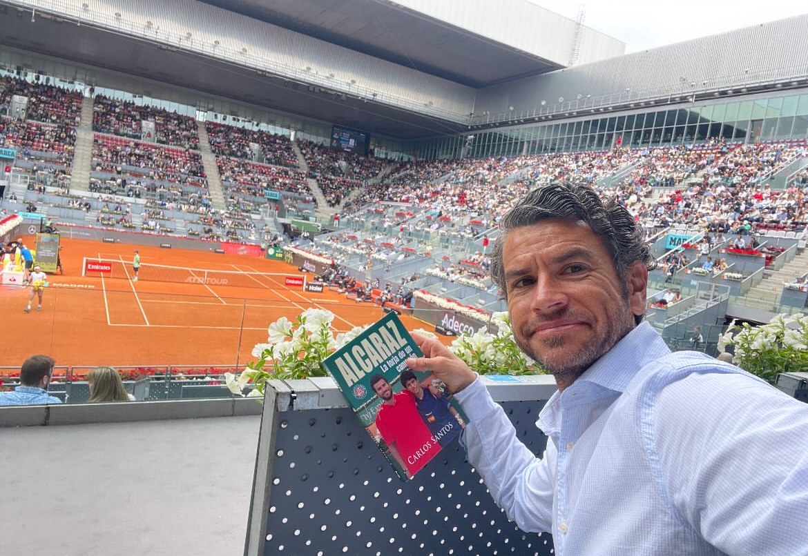 Carlos Santos en el Mutua Madrid Open 2025.