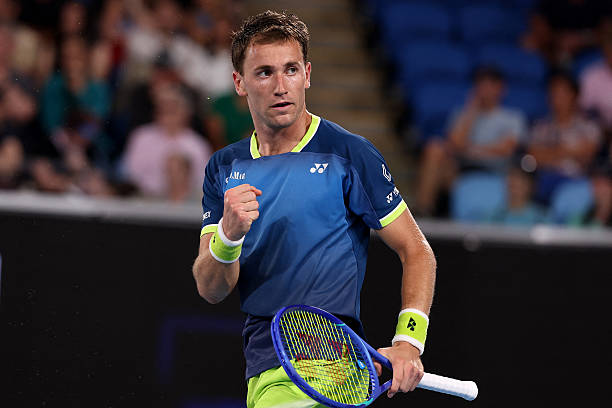 Casper Ruud durante l'Open d'Australia 2026.