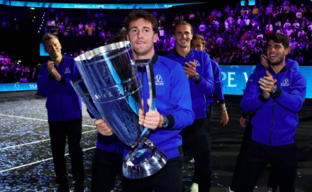 Casper Ruud, champion de la Laver Cup en 2024. Source: Getty