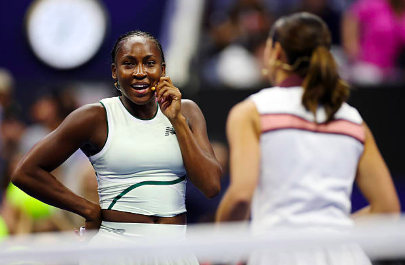 Cori Gauff en el Media Day del US Open 2025. Fuente: Getty