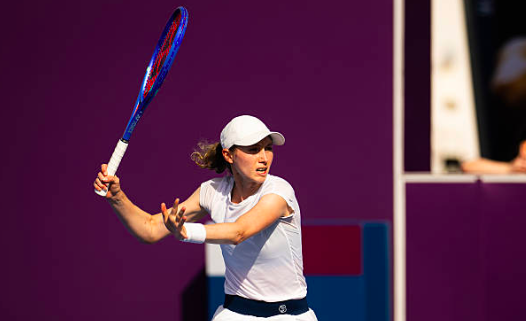 Cristina Bucsa a su primera final de WTA 500. Fuente: Getty