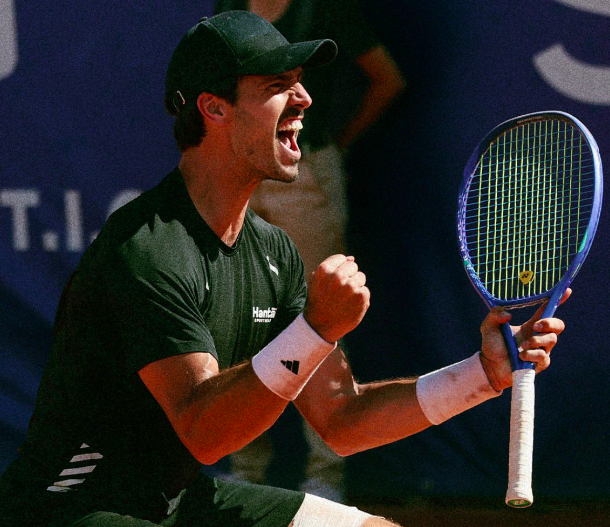 David Jordà celebra su primer título Challenger con 31 años.