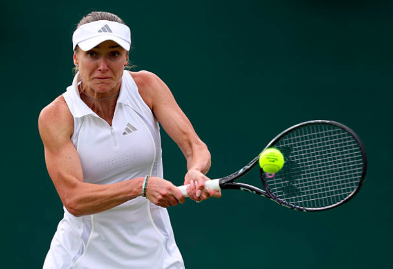 Elina Svitolina, una de las grandes decepciones de Wimbledon 2026. Fuente: Getty