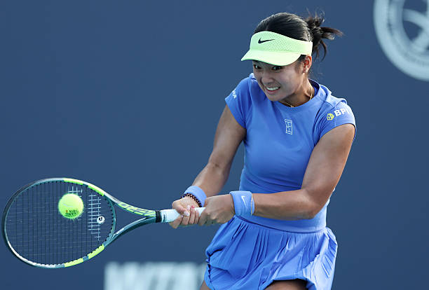 Alexandra Eala durante il Miami Open 2026.