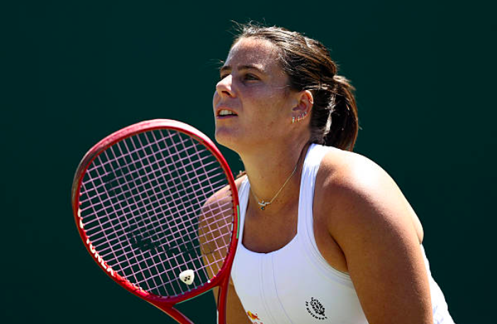 Emma Navarro explica en qué momento empezó a cambiar su temporada. Fuente: Getty