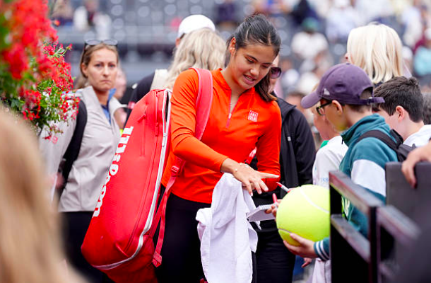 Emma Raducanu responde si sigue disfrutando del tenis: "Se trata más de disciplina que de motivación". Fuente: Getty