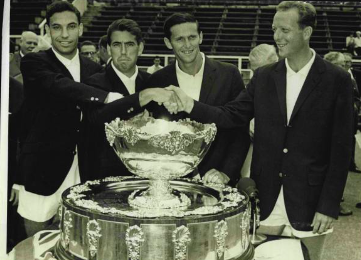 Joan Gisbert in his days as a Davis Cup player. Source: Getty