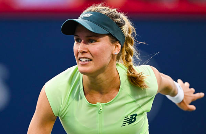 Eugenie Bouchard confiesa cómo le afectó todo el ruido exterior. Fuente: Getty