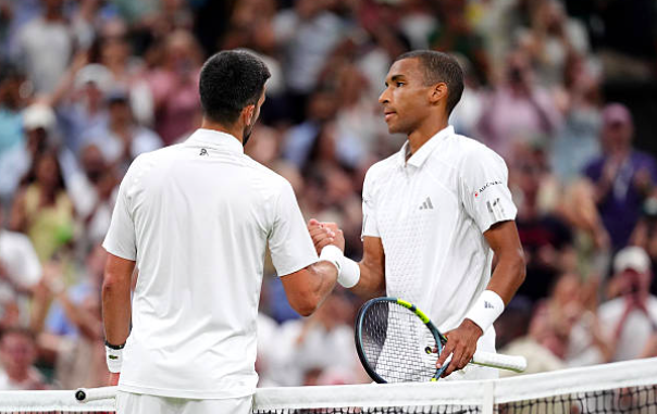 Felix Auger-Aliassime explica por qué es tan difícil ganar a Novak Djokovic. Fuente: Getty