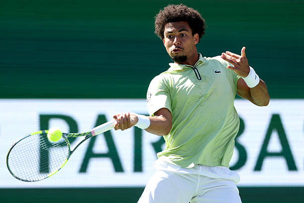 Fils, durante Indian Wells 2026.
