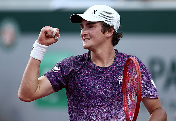 Joao Fonseca en Roland Garros 2026.