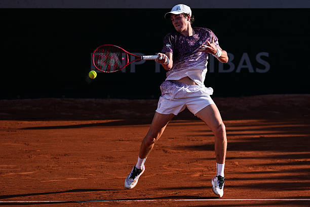 Joao Fonseca during Roland Garros 2026.