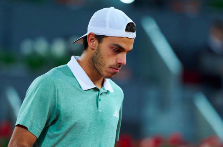 Fran Cerúndolo en el Mutua Madrid Open 2024. 