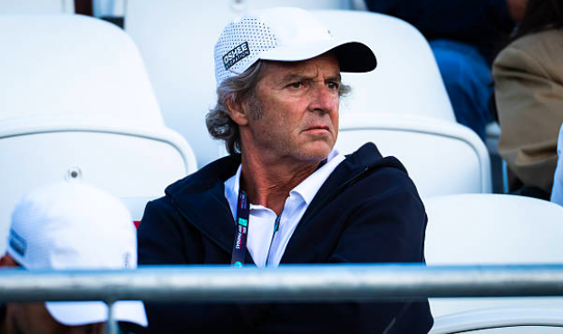 Francis Roig entraînant Iga Swiatek à Rome. Source: Getty