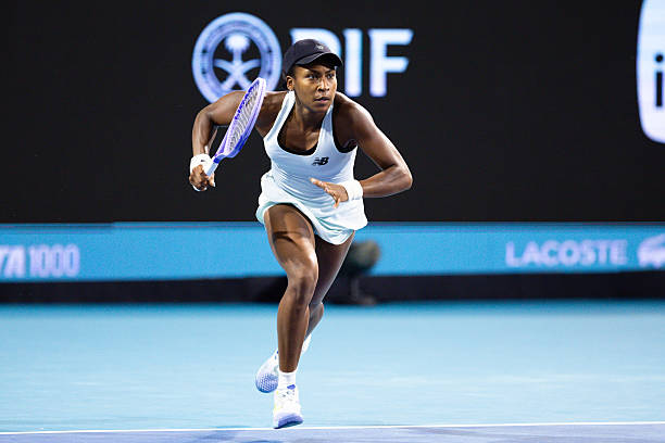 Coco Gauff durante il Miami Open 2026.