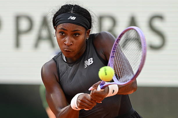 Gauff during Roland Garros 2026.