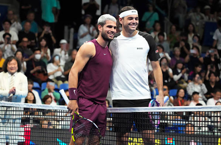 Horario y dónde ver a Carlos Alcaraz en la Six Kings Slam 2025 ante Taylor Fritz. Fuente: Getty
