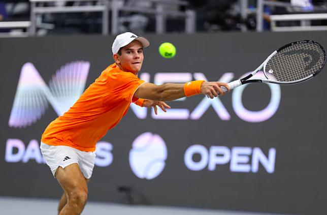 Ver en directo el partido de Rafa Jódar con Taylor Fritz en Delray Beach. Fuente: Getty
