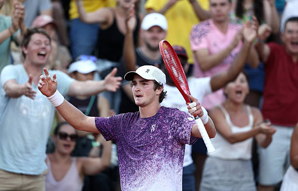Joao Fonseca during Roland Garros 2026.
