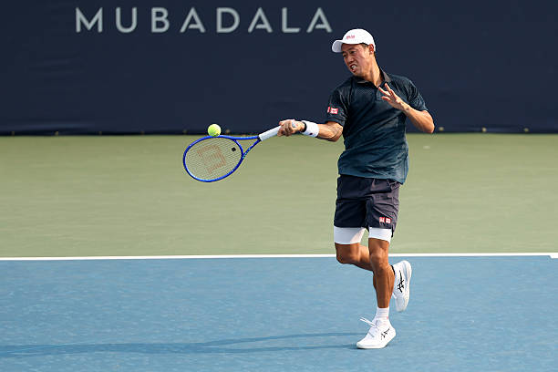 Kei Nishikori en Washington 2026.