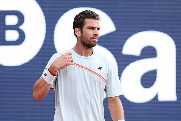 卡梅隆·诺里在2026年巴塞罗那公开赛期间。