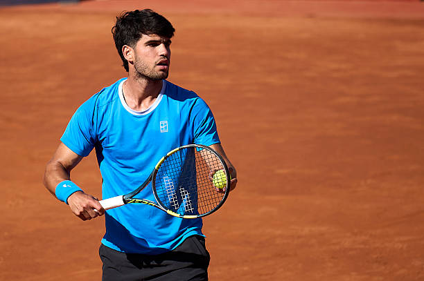 Carlos Alcaraz durante el ATP Barcelona 2026.
