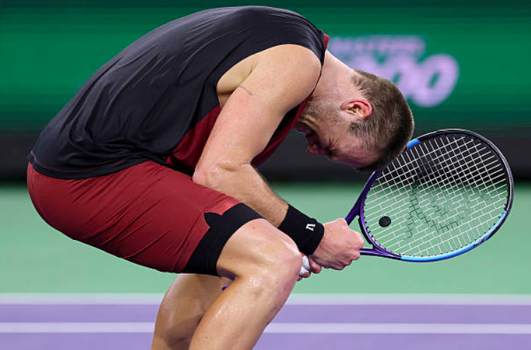 Jack Draper shows admiration for Djokovic after beating him at Indian Wells. Source: Getty
